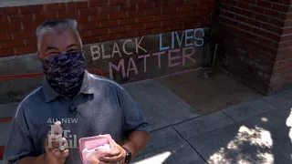 Neighbors Call Police When Man Stencils ‘Black Lives Matter’ Outside His Home