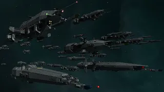 Babylon 5 Earth Alliance Armada