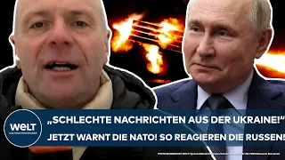 PUTINS KRIEG: "Schlechte Nachrichten aus der Ukraine" NATO-Boss warnt - so regieren jetzt die Russen