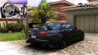 2JZ 1200HP Toyota Supra - Forza Horizon 5 | Thrustmaster TX Steering Wheel Gameplay