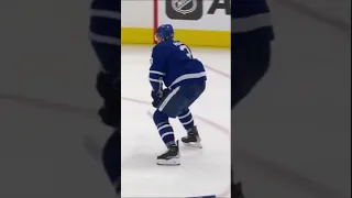 Leafs Bench Reaction To Mitch Marners Block
