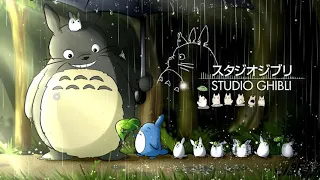 スタジオジブリ宮崎駿リラクシング·ピアノ音楽 - Piano Studio Ghibli Collection with fire sound for Deep Sleep