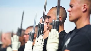 U.S Marine Corps Silent Drill Platoon – Behind the Scenes