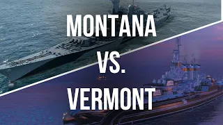 Montana или Vermont? ✅ Мир кораблей
