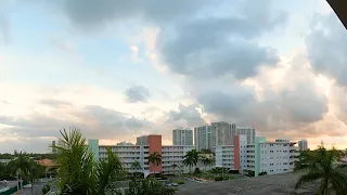 Mesmerizing Clouds Lucky Balcony Miami Beach Florida USA