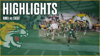NMU Football Highlights vs Saginaw Valley State - 11/5/22