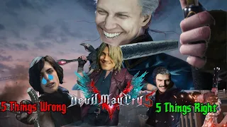 Devil May Cry 5-5 Things It Did Right And 5 Things It Did Wrong