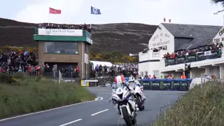 IOM TT 2015 - Michael Rutter & William Dunlop (Creg-ny-Baa - Great Sound)