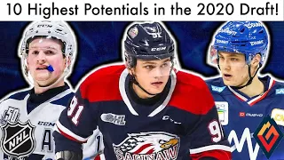 Top 10 Highest Potentials In The 2020 NHL Draft! (Hockey Prospects Rankings & Lafreniere Mock Talk)