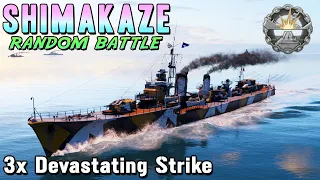 Shimakaze's Deadly Dance: 7 Kills and 3 Devastating Strikes
