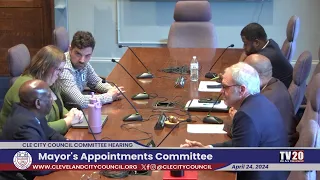 Mayor's Appointments Committee, April 24, 2024