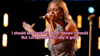 Lauren Duski - Lord, I hope This Day Is Good (The Voice Performance) - Lyrics