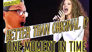 VORONINA VALERIA ! ONE MOMENT IN TIME Whitney Houston:  LIVE !!! WOW Asian Reacts