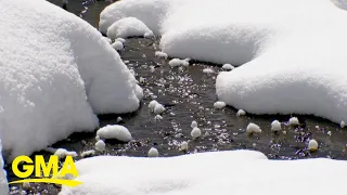 Early spring heat melting the historic snowpack as residents brace for floods | GMA