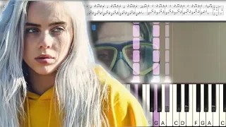 Billie Eilish - Bad Guy Piano Tutorial