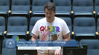 Getting ejected from the Dallas City Council for trying to help the youth of America