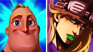 Mr. Incredible Becoming Canny (Your Favourite JoJo Character)