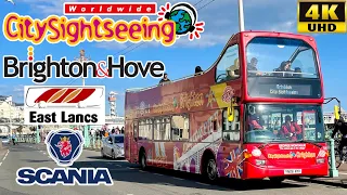 [Brighton & Hove Buses: Worldwide City Sightseeing Tour] East Lancs OmniDekka Open-Top Scania N94UD