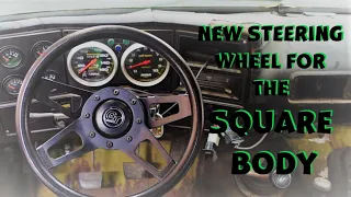 Aftermarket Steering Wheel for the Square Body - How To