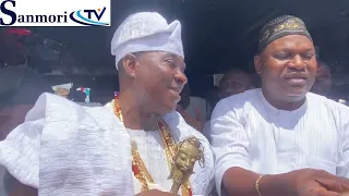 K1 D ULTIMATE OLORI OMO OBA AKILE IJEBU LAND AND MUSLIU ARUNA ISHOLA ON STAGE