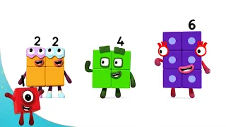 @Numberblocks  - Shapes and Sizes | Learn to Count | Learning Blocks