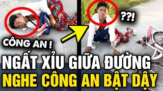 Đang NẰM XỈU GIỮA ĐƯỜNG, bé gái bán vé số VỘI ĐỨNG DẬY khi nghe có người GỌI CÔNG AN | Tin 3 Phút