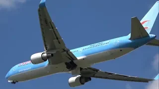 NEOS / BOEING 767-300 / landing & takeoff at HAMBURG AIRPORT