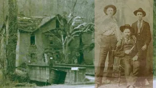 Cap Hatfield- his home and grave 160 years after he was born.-Hatfield McCoy Feud Files