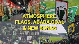 Celtic 4-0 Aberdeen / Atmosphere, Flags, Abada Goal & New Songs