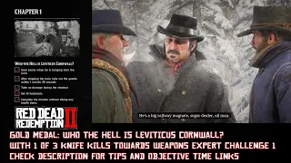 Red Dead Redemption 2 "Who the hell is Leviticus Cornwall?" Gold 5