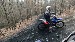 yz250x hill climb