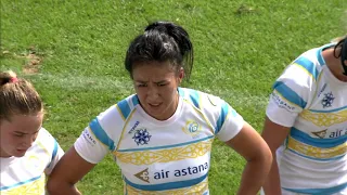 Kazakhstan v Singapore: Asia Rugby Women's Sevens Series Korea 7s