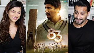 83 | Trailer REACTION!! | Ranveer Singh | Kabir Khan | Deepika Padukone | Pankaj Tripati | Ammy Virk