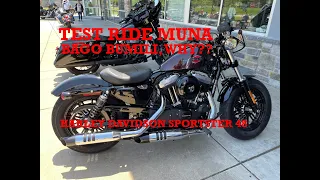 HARLEY DAVIDSON 2021 SPORTSTER 48 TEST RIDE