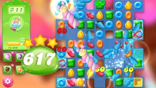 Candy Crush Jelly Saga Level 617 || 3 Stars 🌟🌟🌟