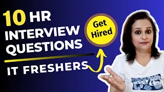 HR Interview Questions & Answers for IT Freshers | Top 10 HR Interview Questions