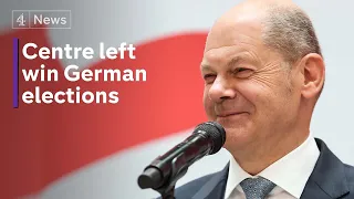 Germany elections: Narrow win for Social Democrats