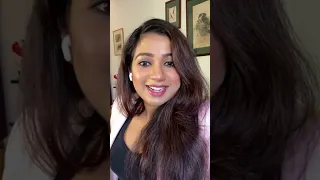 Shreya Ghoshal Reaction while listening her own song Angana Morey | Sing with Shreya |
