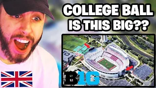 British Guy Reacts To Big 10 College Football Stadiums