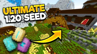 ULTIMATE 1.20 Seed - ALL 16 Armor Trims Near Spawn!