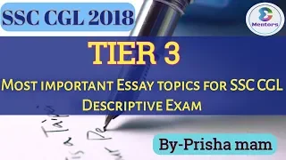 Important Topics For SSC CGL Tier 3