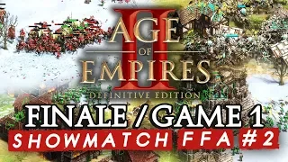 Age of Empires II FFA #2 : Finale - Game 1 (ShowMatch 3000€ Cash prize)