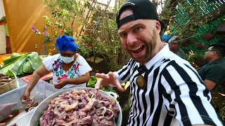 Legendary NICARAGUAN FOOD in Masaya!! Baho & Gallo Pinto + Mask Makers in Nicaragua!!