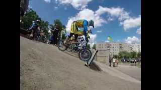 Чемпионат Украины по велоспорту ВМХ в Купянске 2015 Финал Элита