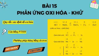 Bài 15: Phản ứng oxi hóa - khử