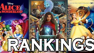 All 59 Disney Animated Movies Ranked - Including Raya (Worst to Favorite)