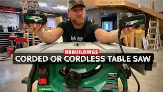 Metabo HPT Corded or Cordless Multi-Volt 10" Table Saw: Toolsday