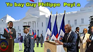 3 Me Prezidan Konsèy la demisyone bay Guy Philippe Prezidan, se Sa Jeantel mande e frape fò