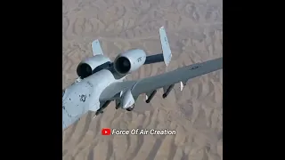 A-10 THUNDERBOLT || Is A Powerful Fighter Aircraft, || shorts 4k.