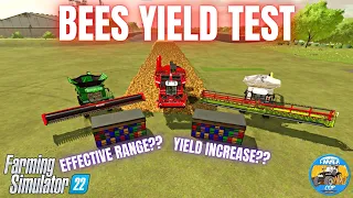 HOW DO BEES INCREASE YIELD?? - Farming Simulator 22